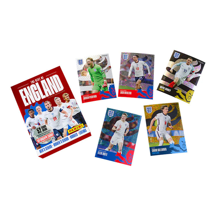 The Best Of England Official Trading Cards